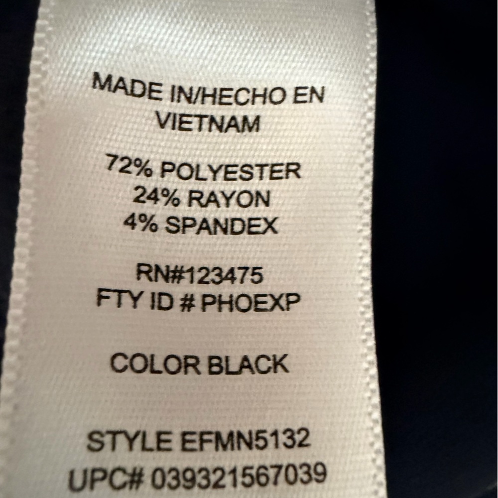 Ellen Tracy Classic Black Pencil Skirt - Picture 5 of 5